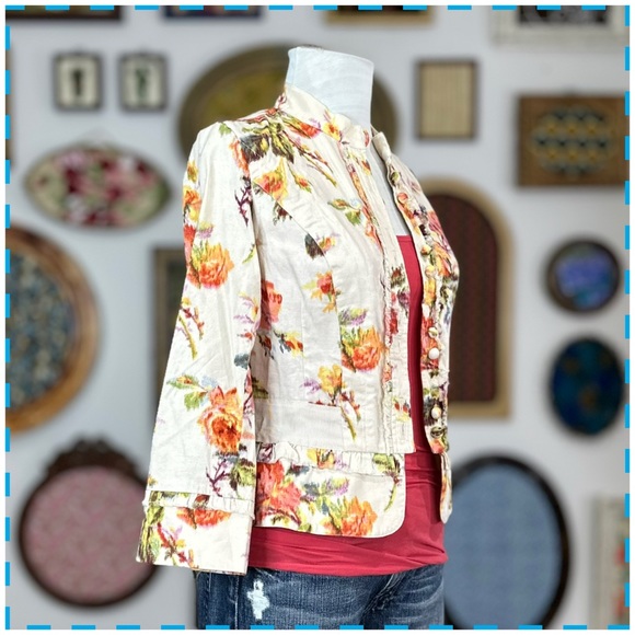 2005 Anthro “Tapestry Jacket” by Elevenses - Picture 8 of 15